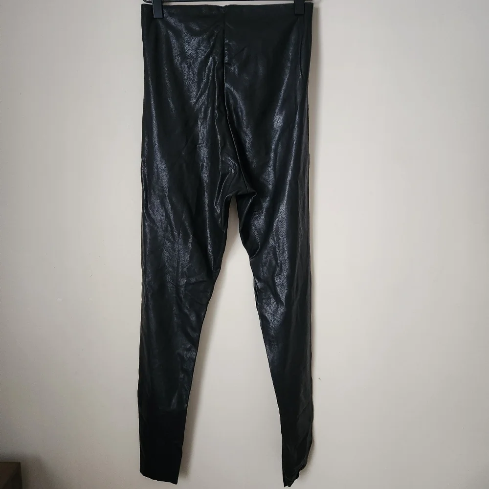 NWT Commando | Perfect Control Faux Leather Legging in Black - Size L